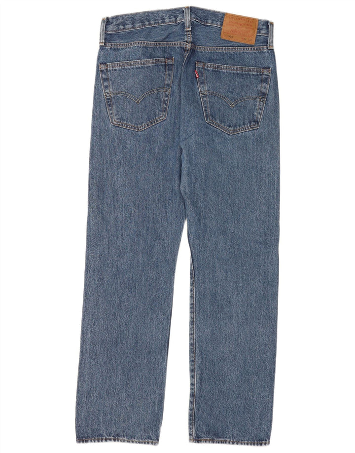 Męskie jeansy Levi's 501 Straight W32 L30 Niebieskie