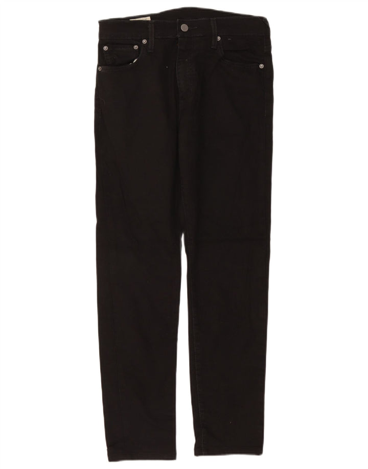 Męskie jeansy Levi's 511 Slim W30 L30 Czarna bawełna