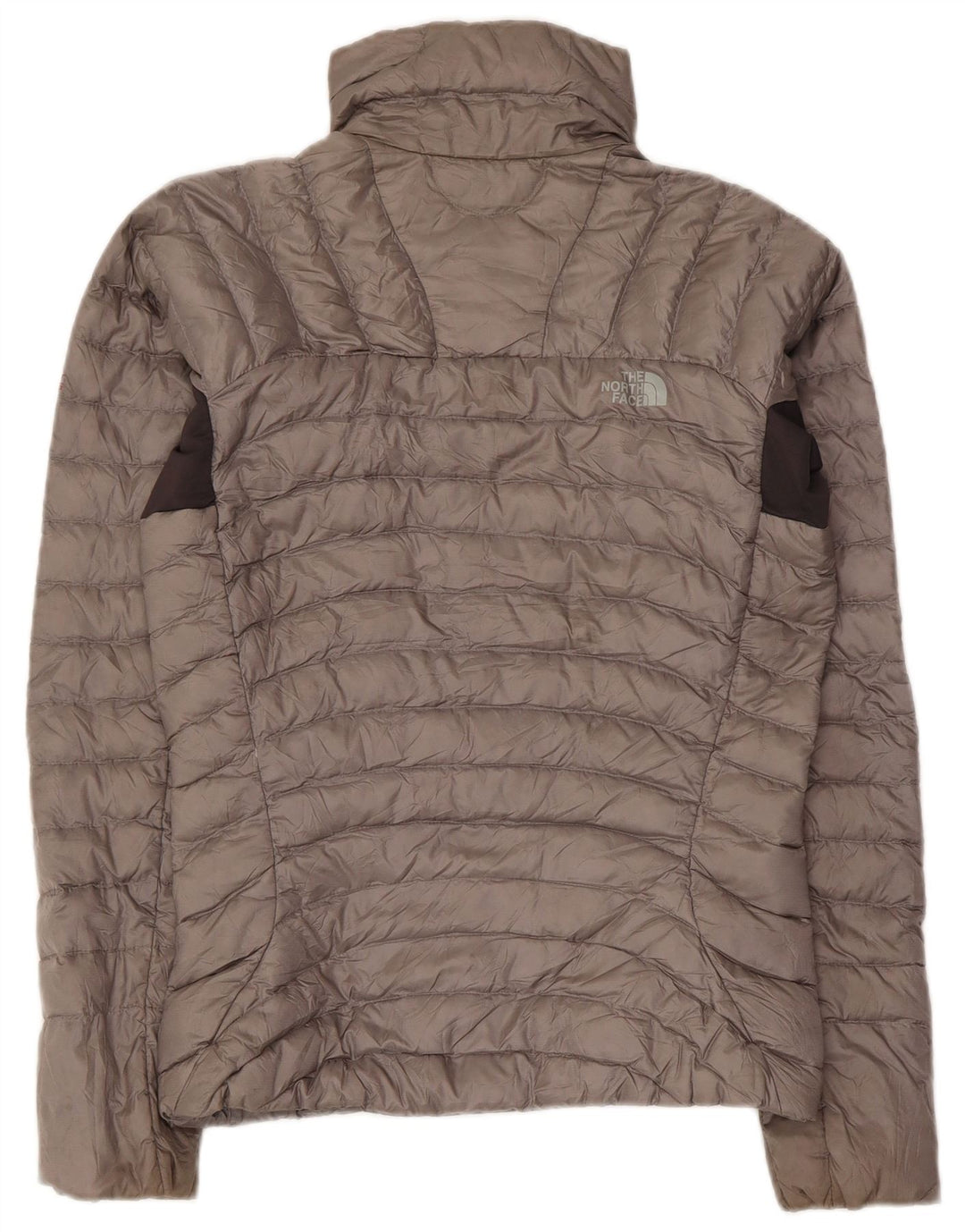 Damska ocieplana kurtka The North Face UK 6 XS w szarym kolorze z blokami kolorów