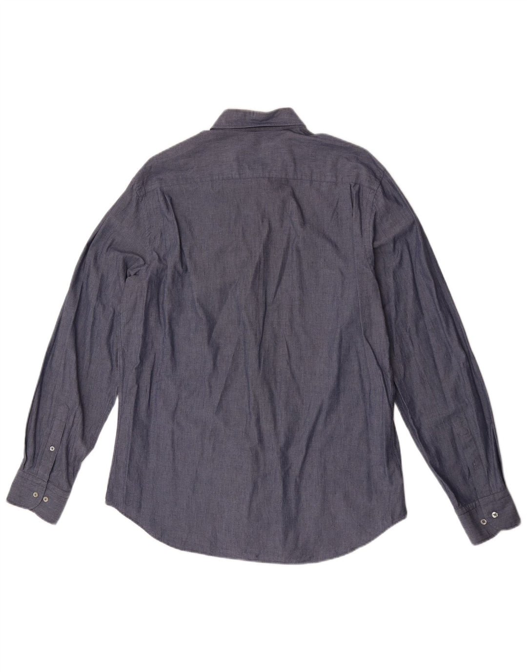 Koszula męska Massimo Dutti, duża, szara, bawełniana