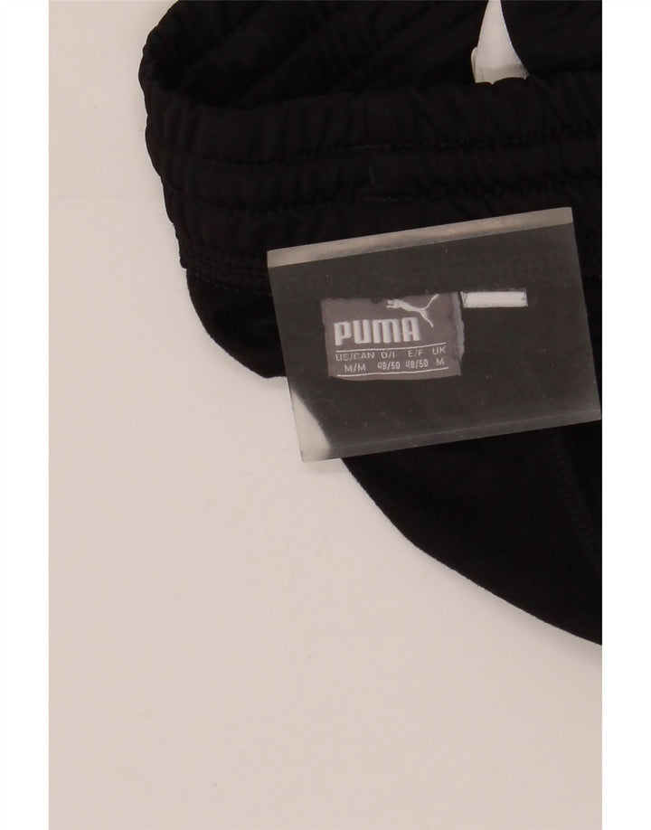 Męskie spodnie dresowe PUMA w kolorze średniej czerni
