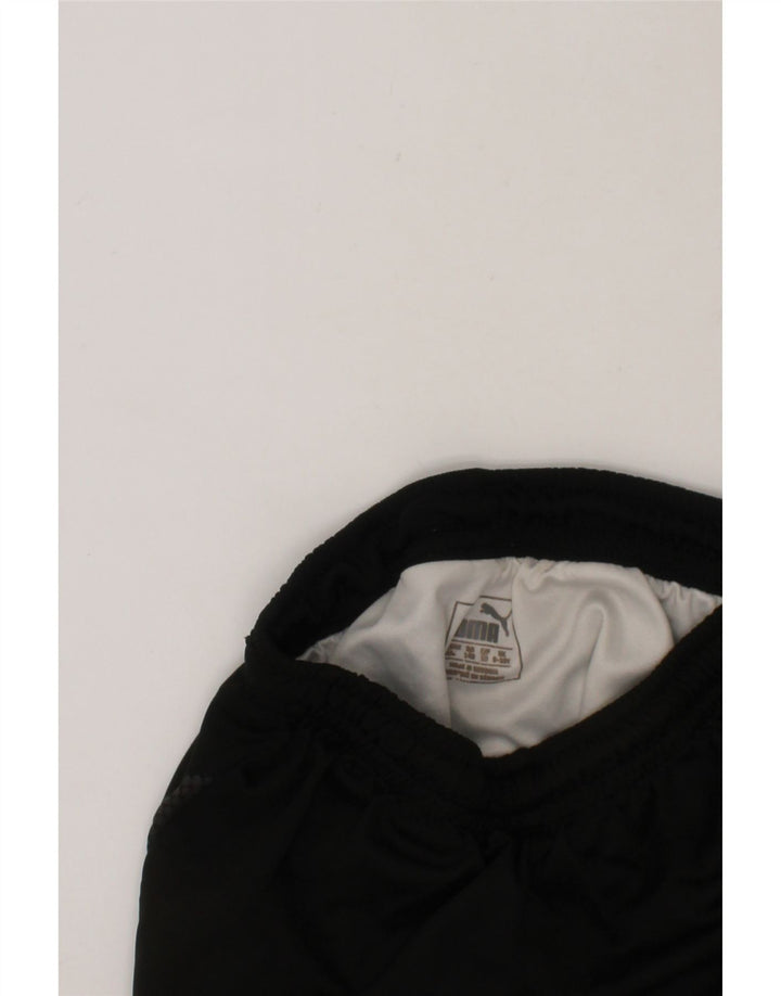 PUMA Boys Arsenal Sport Shorts 9-10 Years  Black Polyester Vintage Puma and Second-Hand Puma from Messina Hembry 