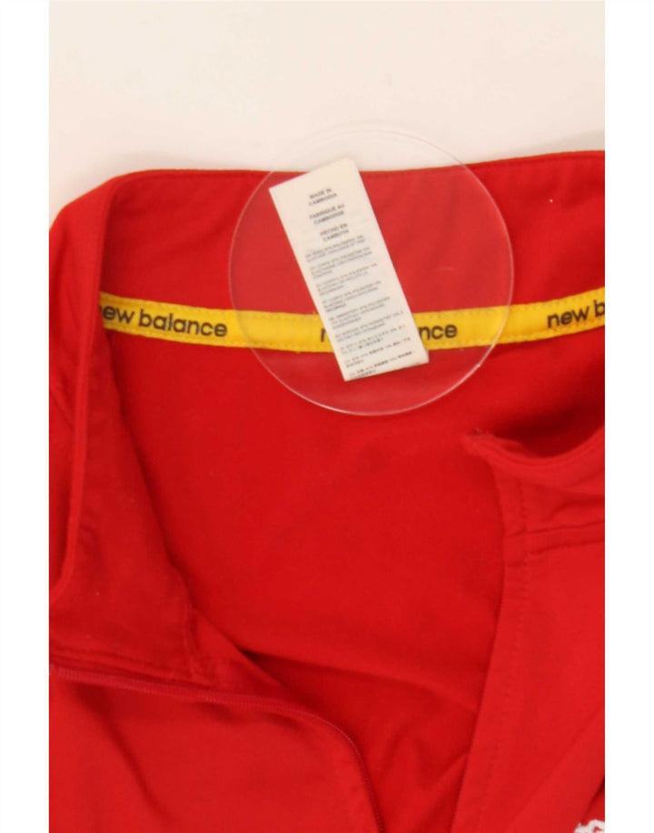 Męski dres New Balance Liverpool Graphic, duży, czerwony