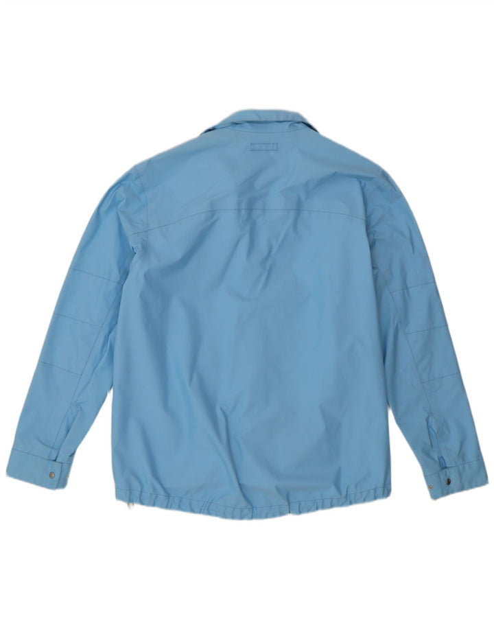 Damska kurtka przeciwdeszczowa Escada Oversize UK 10 Small Blue