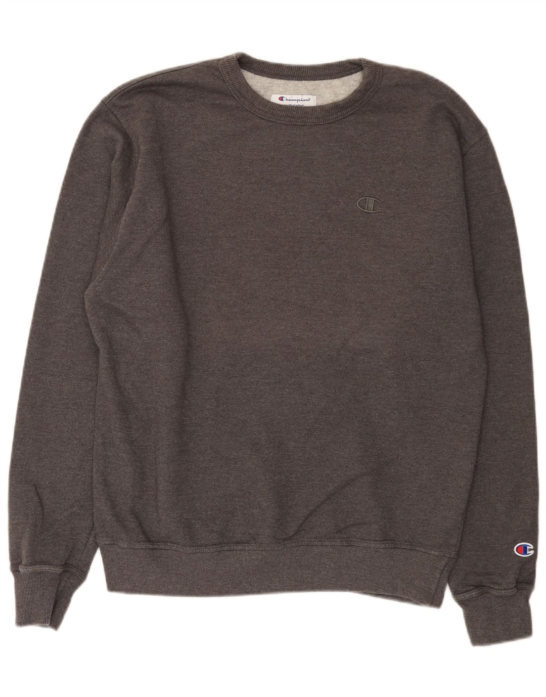 Sweter męski Champion, średnioszary, bawełniany w cętki