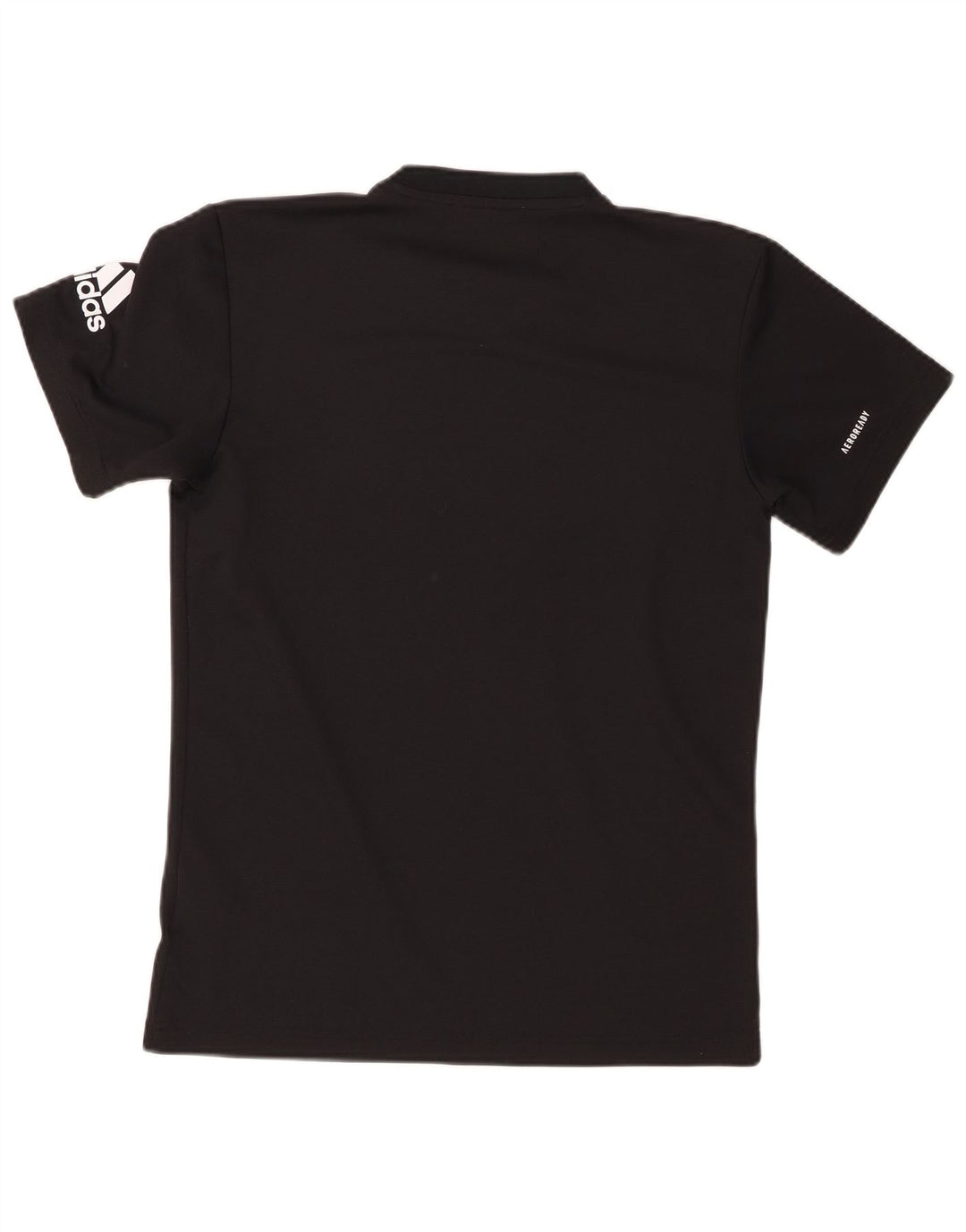 Męski T-shirt z grafiką ADIDAS, mały, czarny poliester