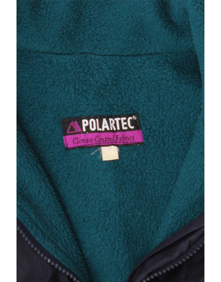 MUSTO Męska kurtka bomber Polartec UK 40, duża granatowa, poliestrowa