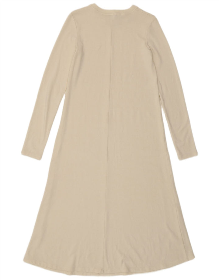 Sukienka damska Zara Maxi Jumper UK 10 Small White