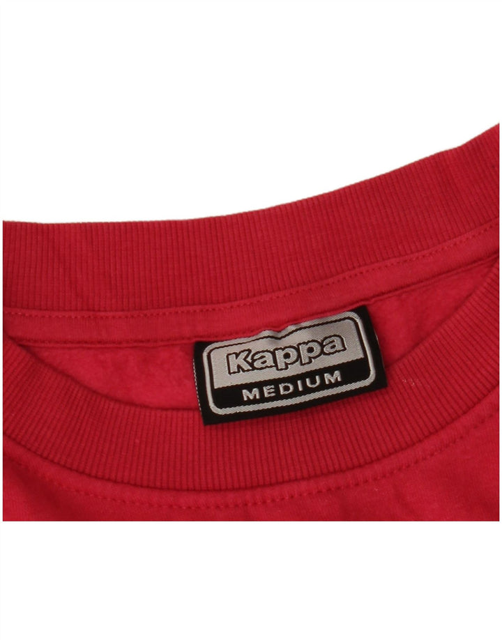 Damska bluza dresowa KAPPA z grafiką, sukienka UK 14, średni róż