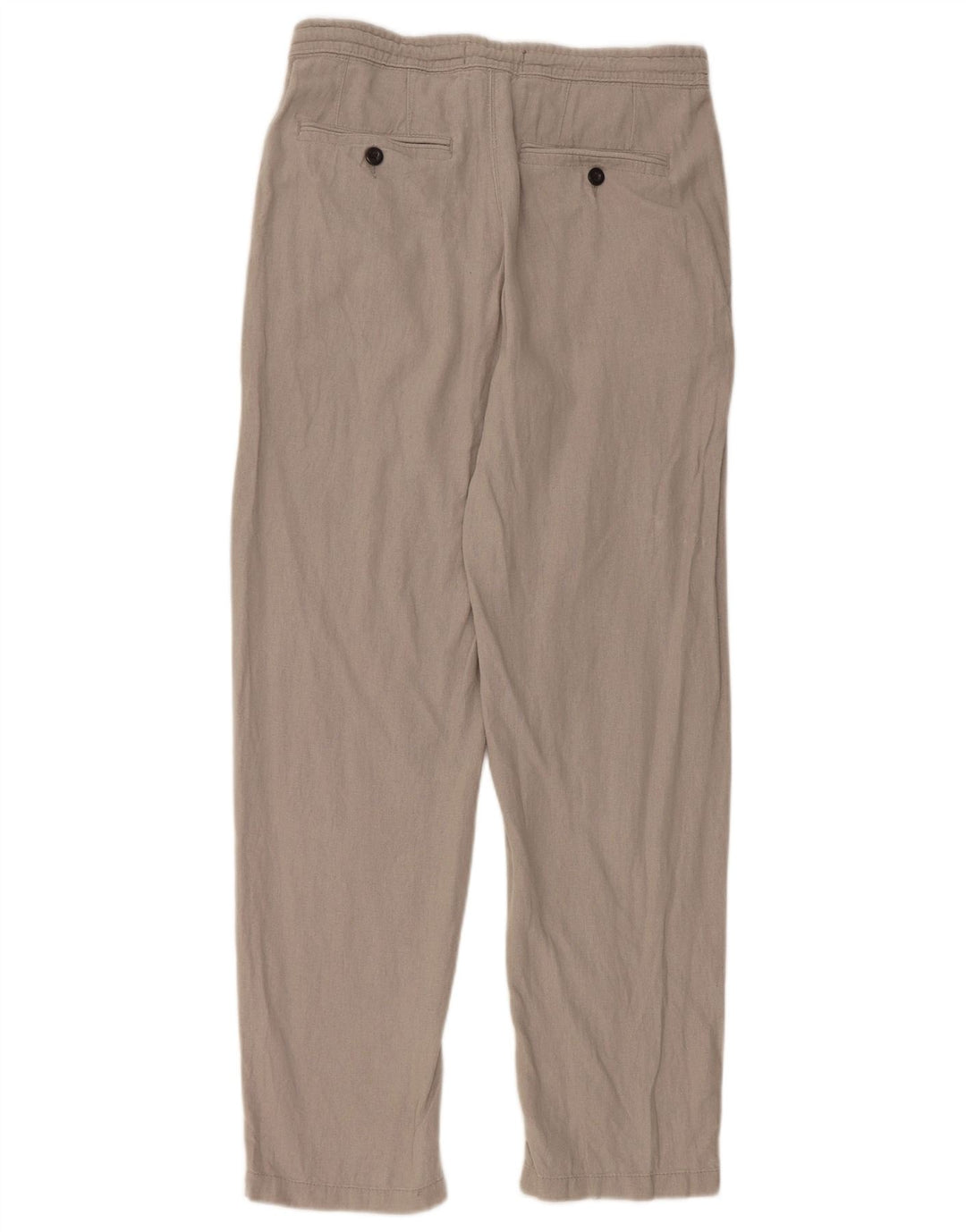 Marks & Spencer Damskie spodnie typu chino Regular Straight W30 L31 Szare lniane