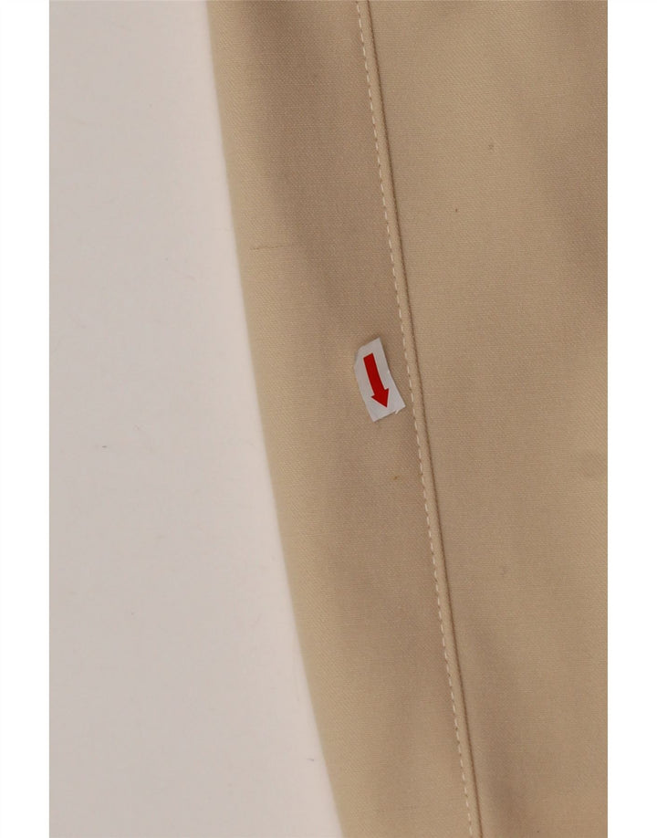 Damska marynarka zapinana na 4 guziki RALPH UK 16, duża, beżowa, dziewicza wełna