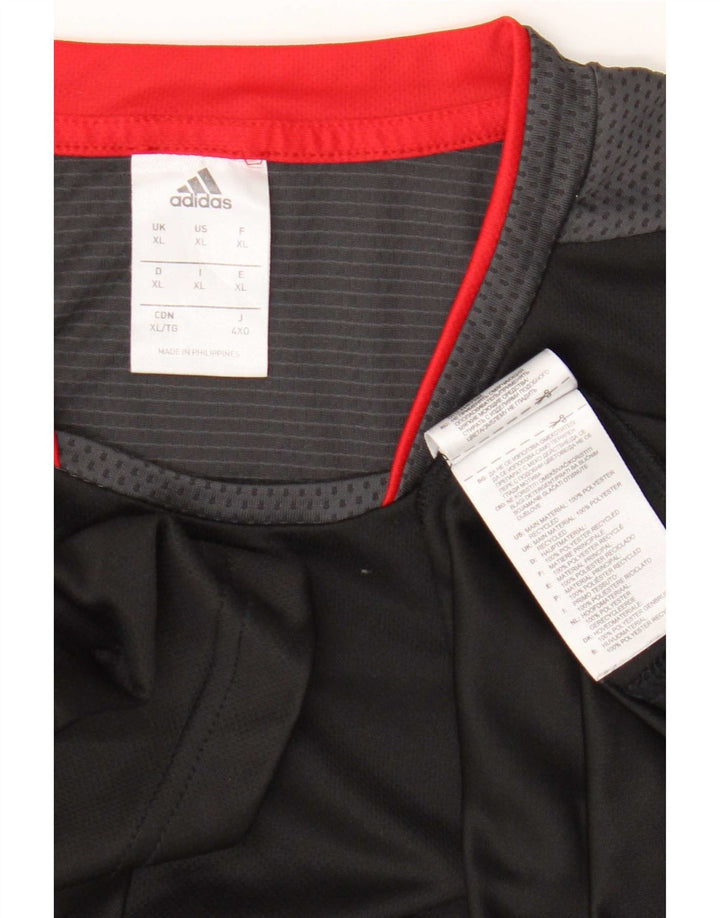 Adidas Męska koszulka Top XL Czarny poliester