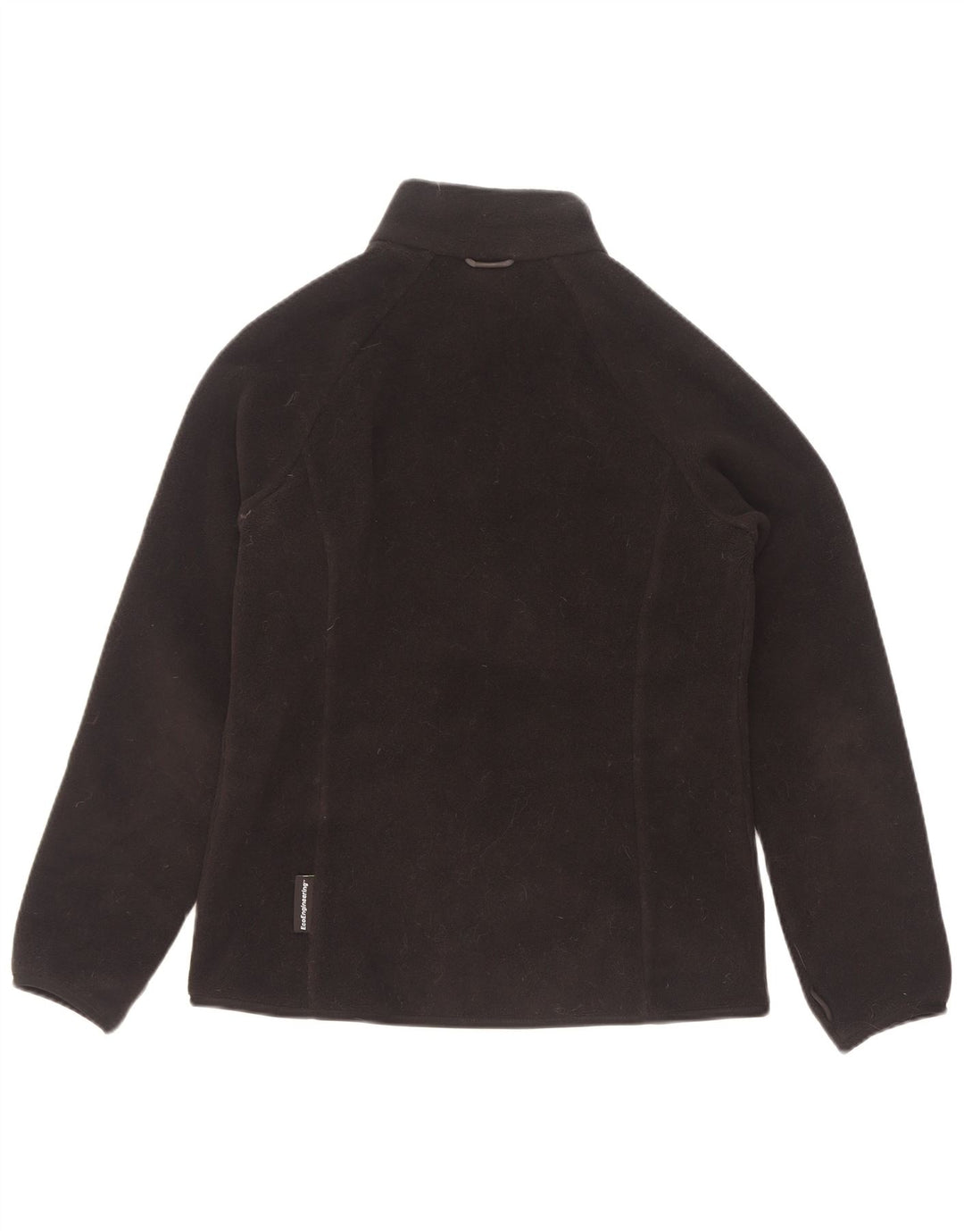 Damska kurtka polarowa Jack Wolfskin z podszewką UK 8/10, mała, czarna, poliester