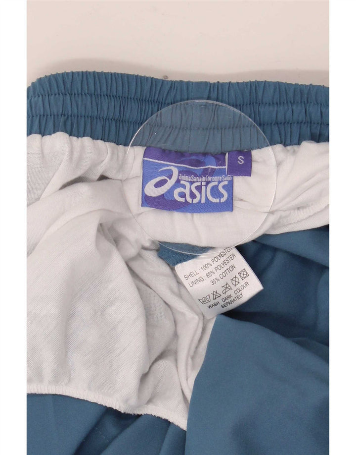 Męskie spodenki sportowe Asics, małe, niebieskie, z poliestru