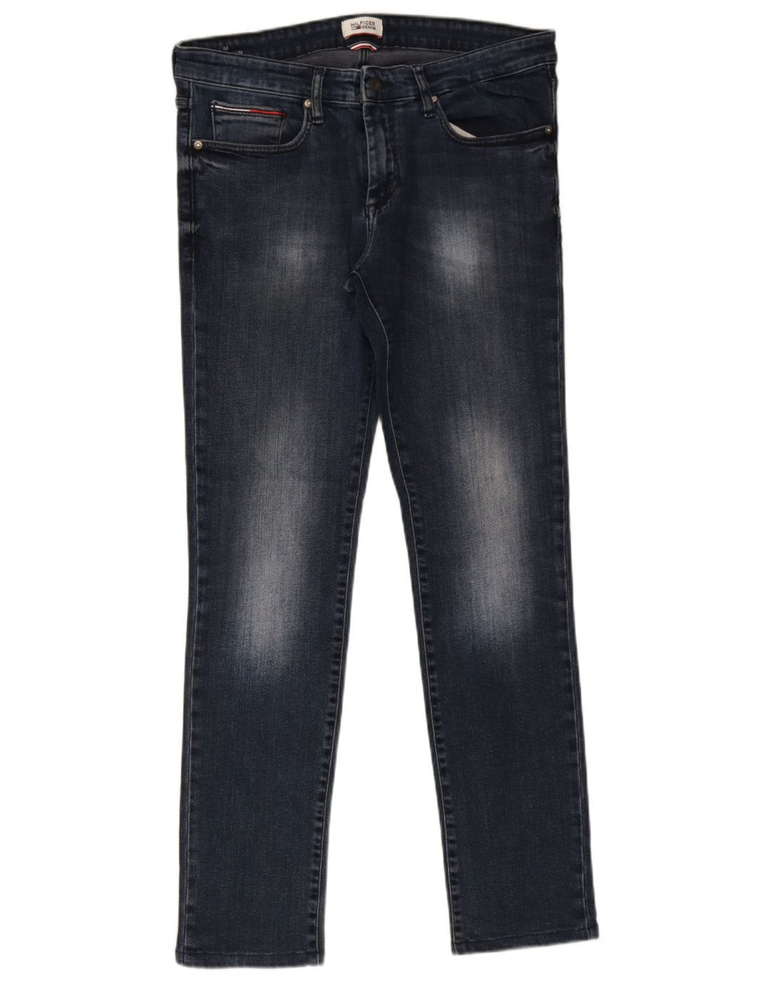 Męskie jeansy Denton Slim Jeans Tommy Hilfiger W34 L31 granatowe