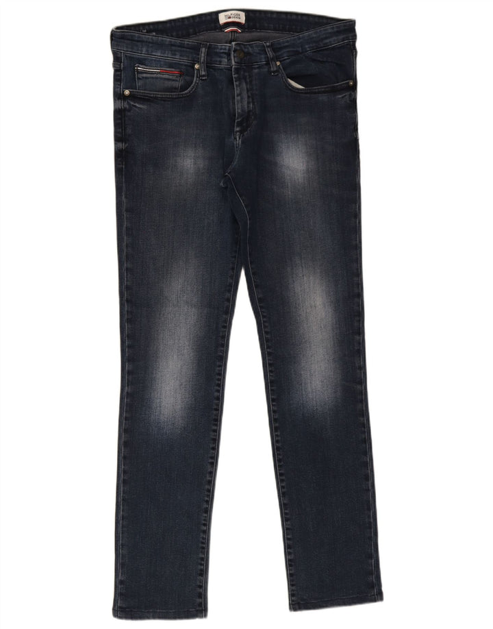 Męskie jeansy Denton Slim Jeans Tommy Hilfiger W34 L31 granatowe