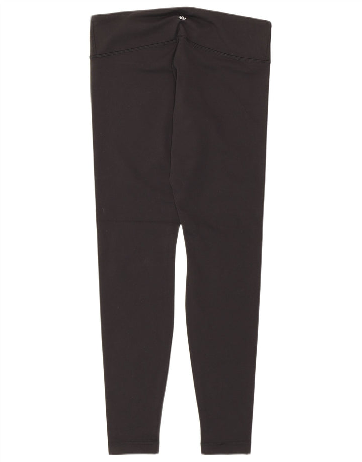 Legginsy damskie Lululemon US 10, duże, czarne, nylonowe