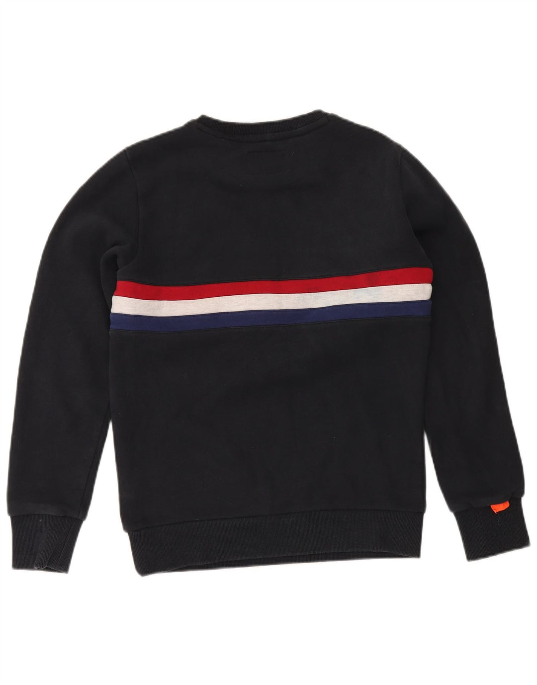 Męski sweter Superdry, bawełniany, w kolorze średniego granatu