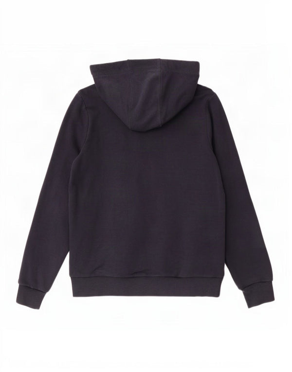 Crew Clothing Damska bluza z kapturem UK 2 2XS Granatowa bawełna z blokami kolorów