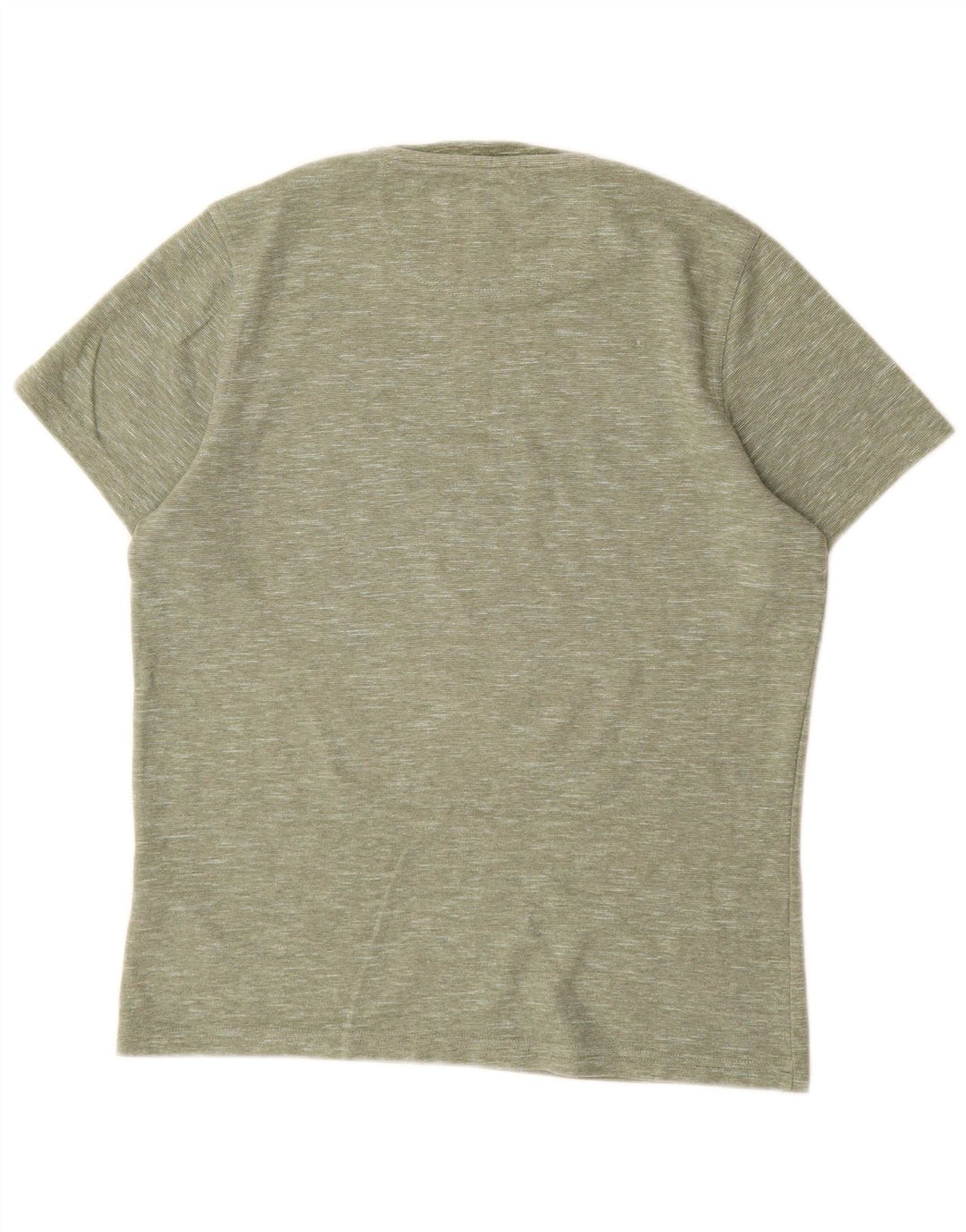 T-shirt męski Barbour, mały, zielony, z bawełny w plamki