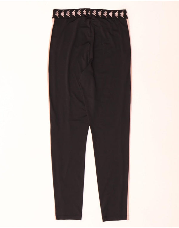 Damskie legginsy Kappa Tezenis Graphic UK 8 Small Black Colorblock