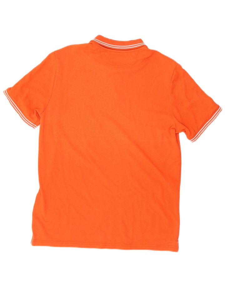 Męska koszulka polo Champion Easy Fit, duża, pomarańczowa