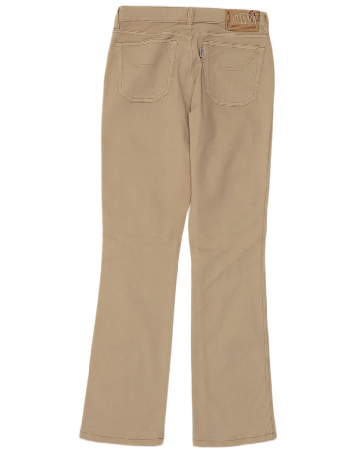 Jeansy damskie JECKERSON Bootcut W29 L31 Beżowa bawełna