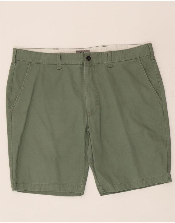 Męskie spodenki Chino Marks & Spencer W38 XL, zielone, bawełniane