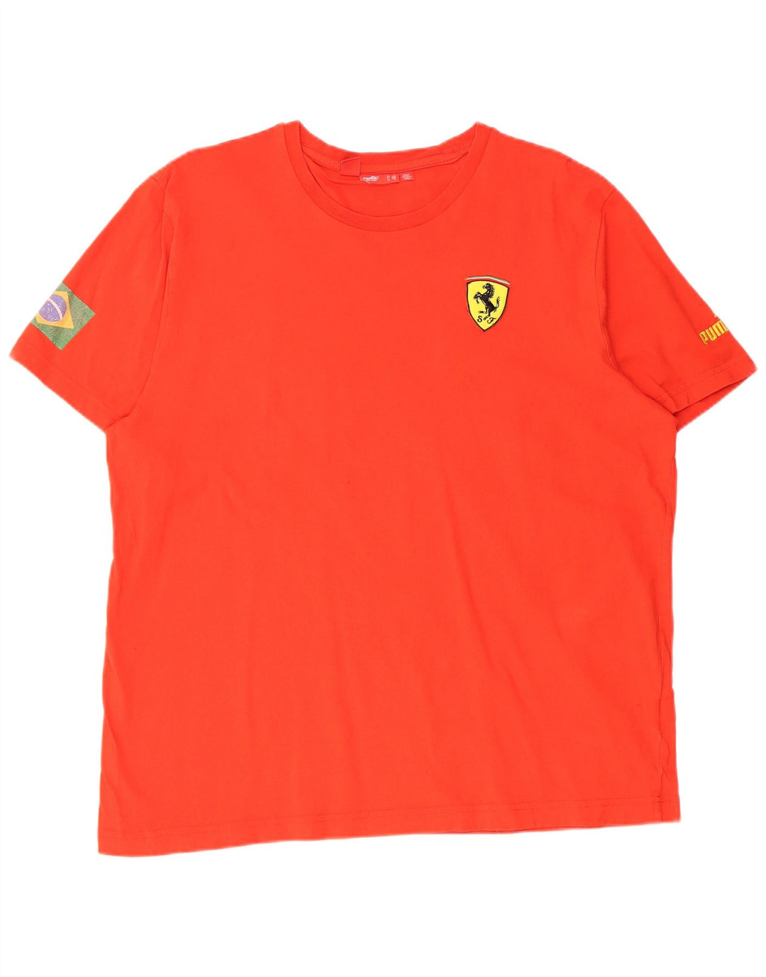 Męska koszulka T-shirt PUMA Ferrari, XL, czerwona