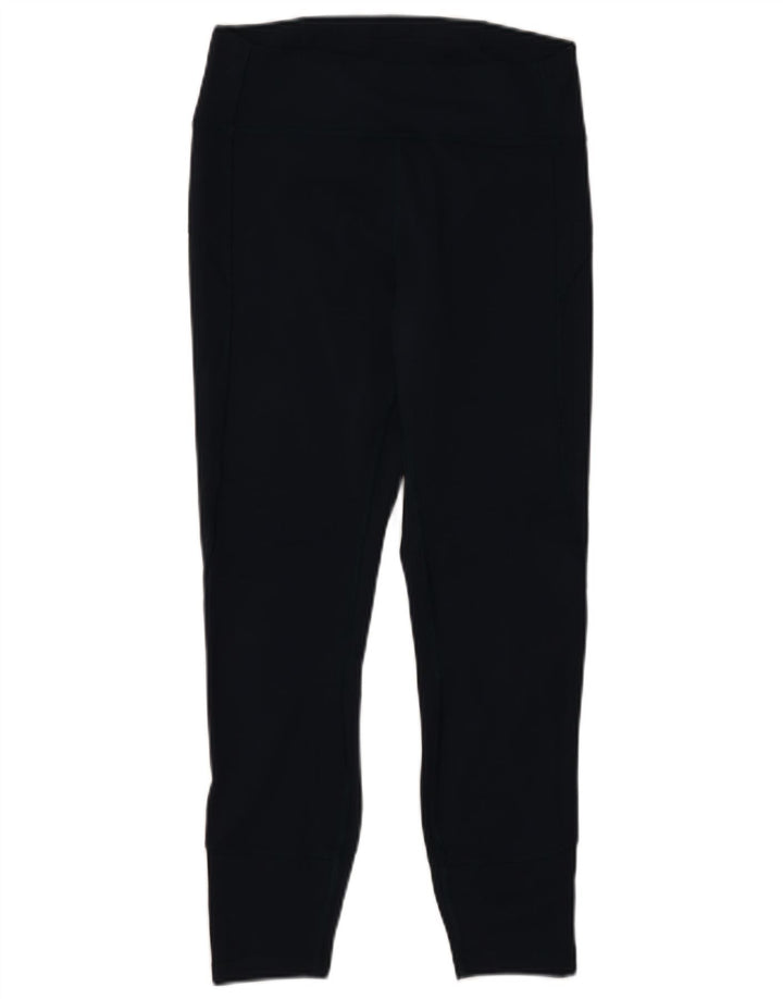 Legginsy damskie LULULEMON US 10, duże, granatowe, nylonowe