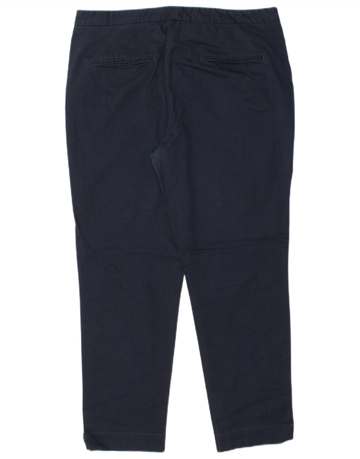 Spodnie Chino MASSIMO DUTTI Damskie EU 44 XL W34 L28 Granatowe Klasyczne