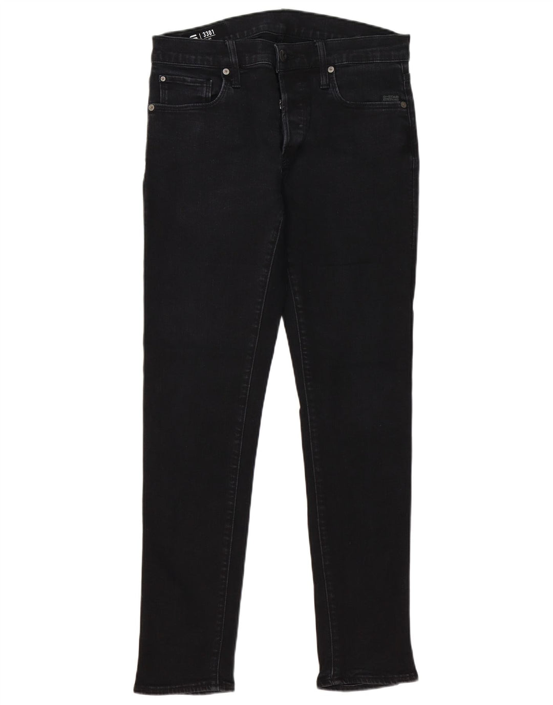Męskie jeansy G-Star 3301 W30 L32 czarne