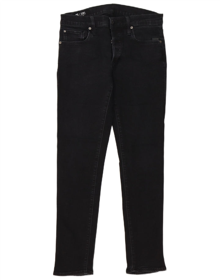 Męskie jeansy G-Star 3301 W30 L32 czarne