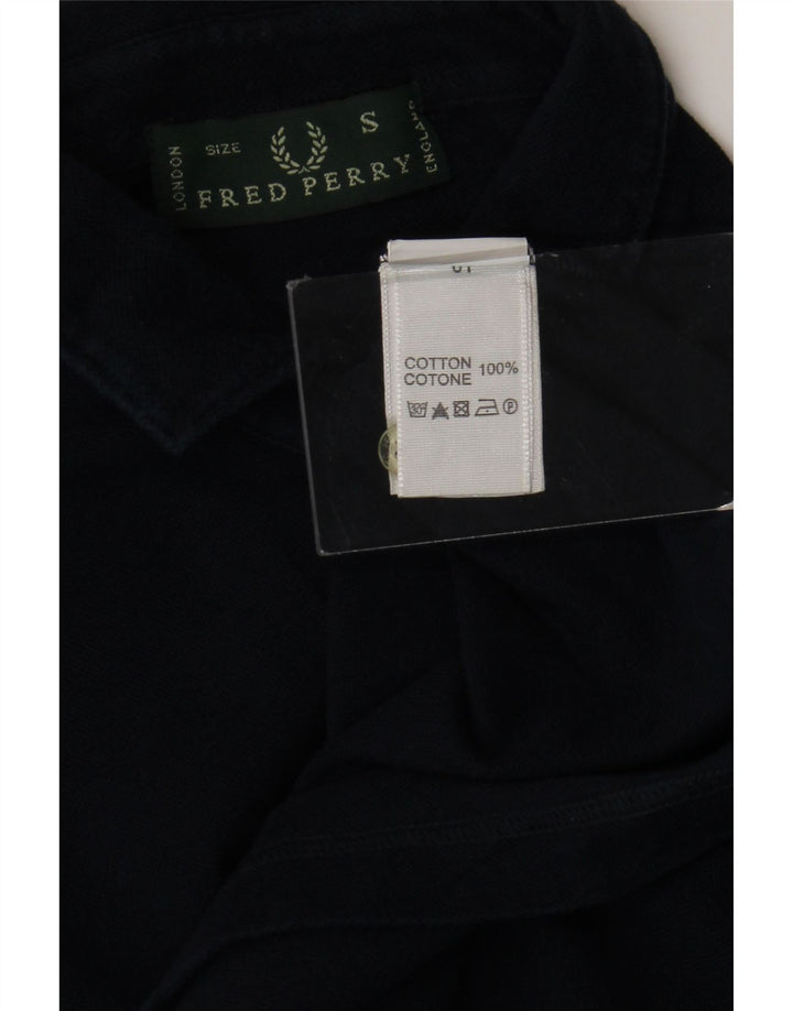 Męska koszulka polo Fred Perry, mała, granatowa, bawełniana