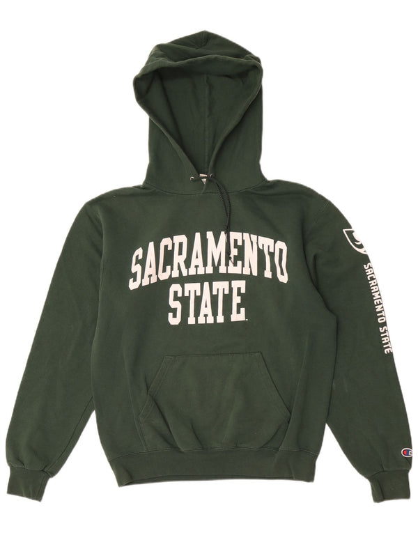 Męski sweter z kapturem Champion Sacramento Graphic, mały, zielony