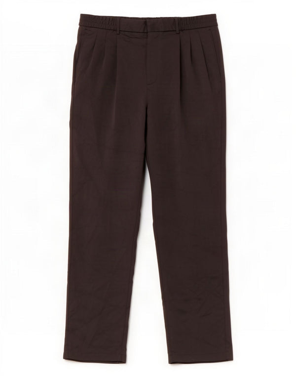Damskie spodnie codzienne Zara XL W34 L31 Czarny poliester