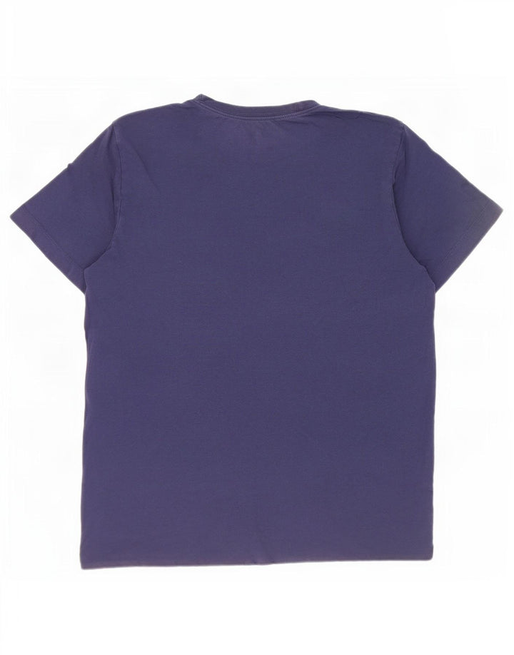 T-shirt damski Nike Top UK 14 Średni granatowy, bawełniany