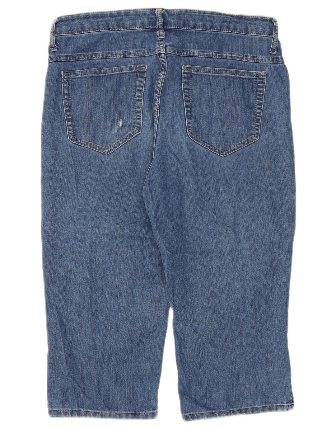 Damskie jeansy Lee Riders Capri W34 L18 Niebieskie