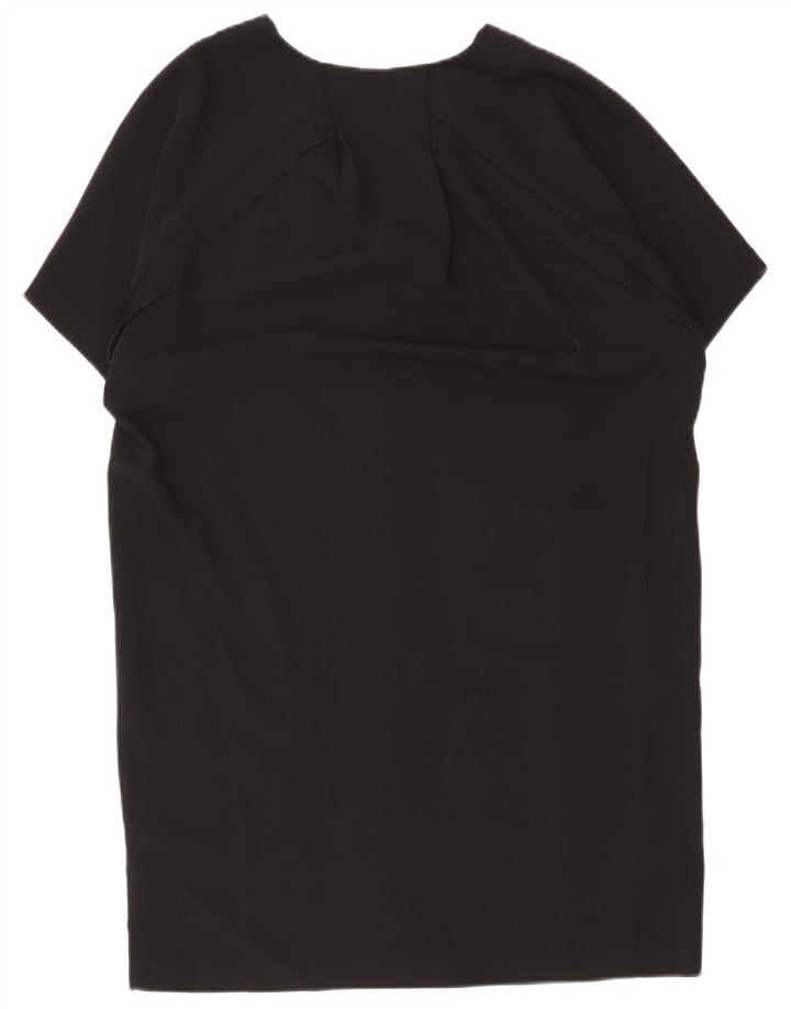 Whistles Damska sukienka typu oversize typu shift UK 12, średni czarny poliester