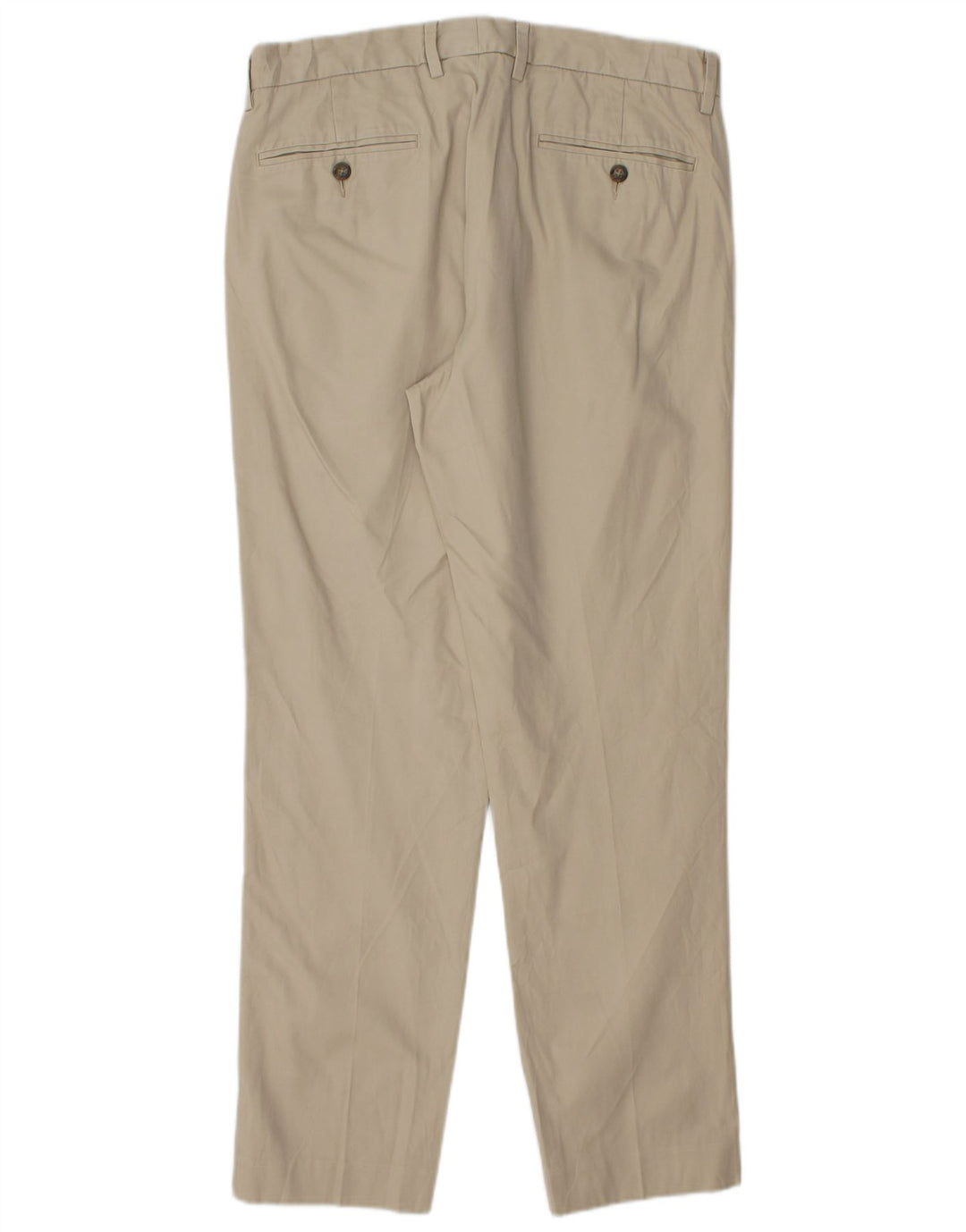 J. CREW Męskie spodnie Chino BOWERY Slim W32 L30 Beżowa bawełna