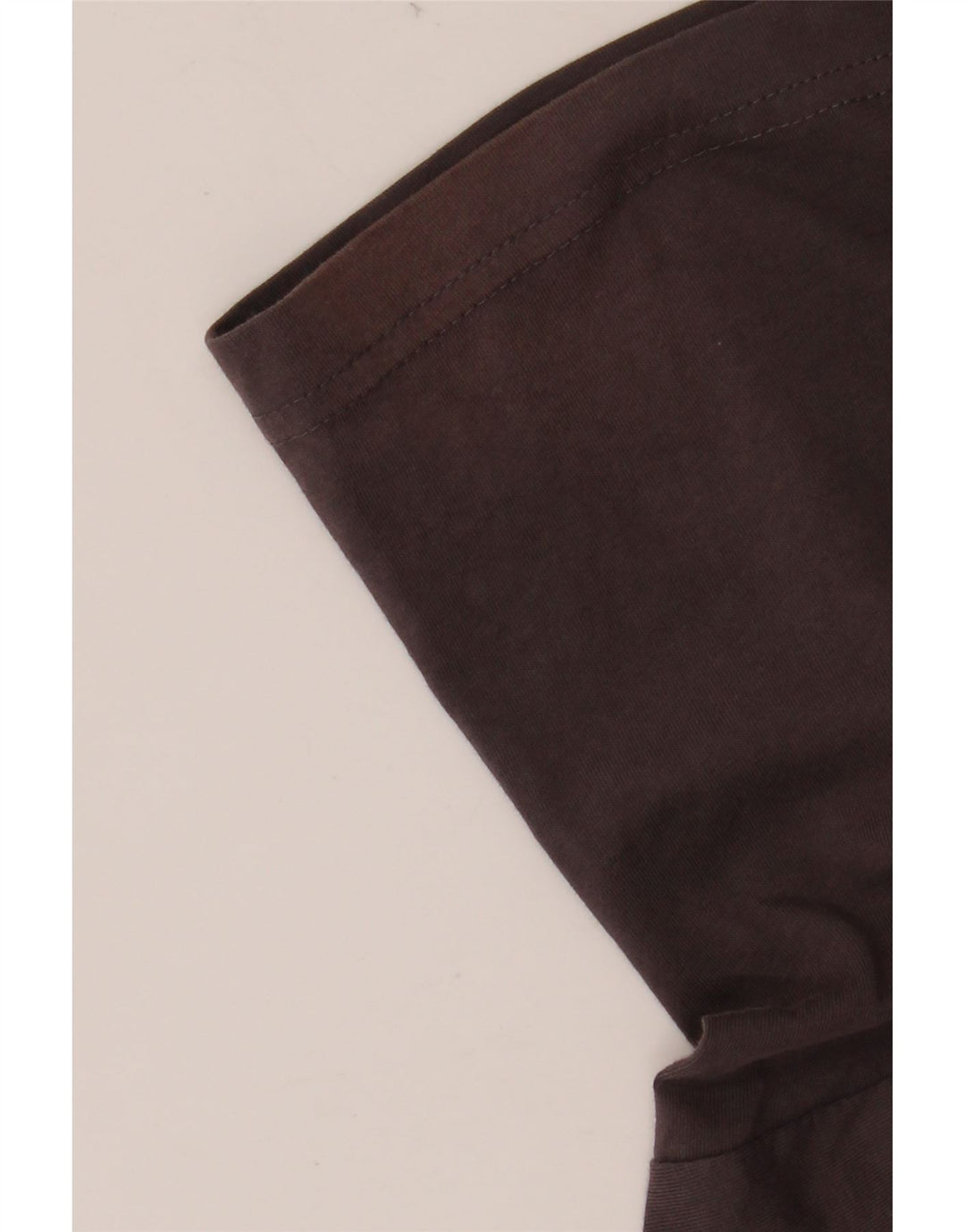 Męski T-shirt z grafiką KAPPA, duży, brązowy, bawełniany