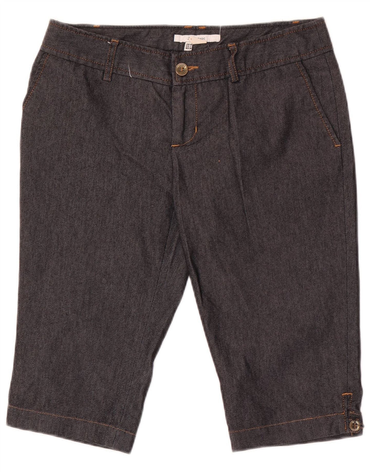 Damskie bermudy Chino Zara EU 40 Medium W30 Czarna bawełna