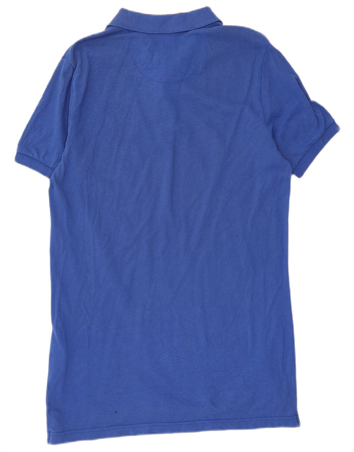 Męska koszulka polo Dockers Tall Medium Blue, bawełniana