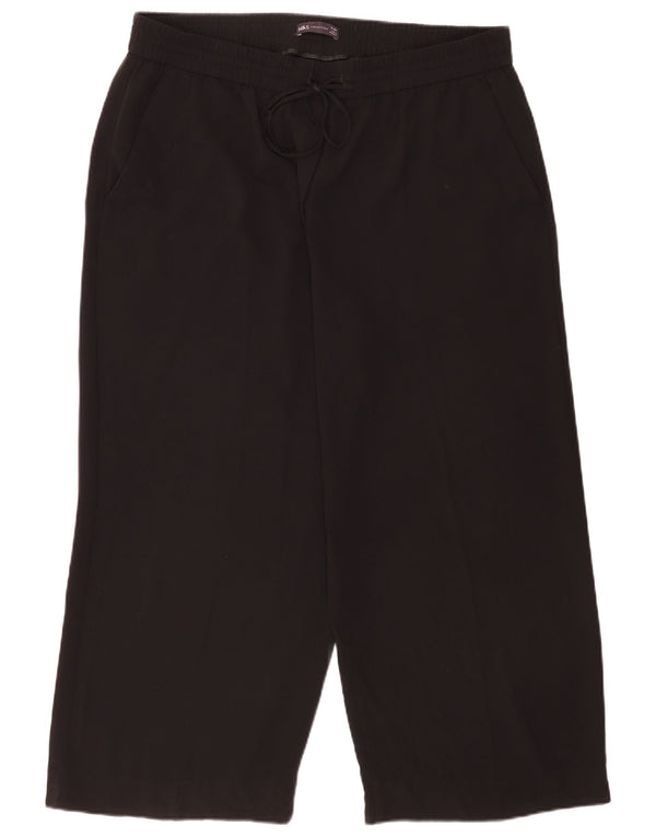 Spodnie Chino Marks & Spencer Damskie z wysokim stanem UK 20 2XL W38 L26 Czarne
