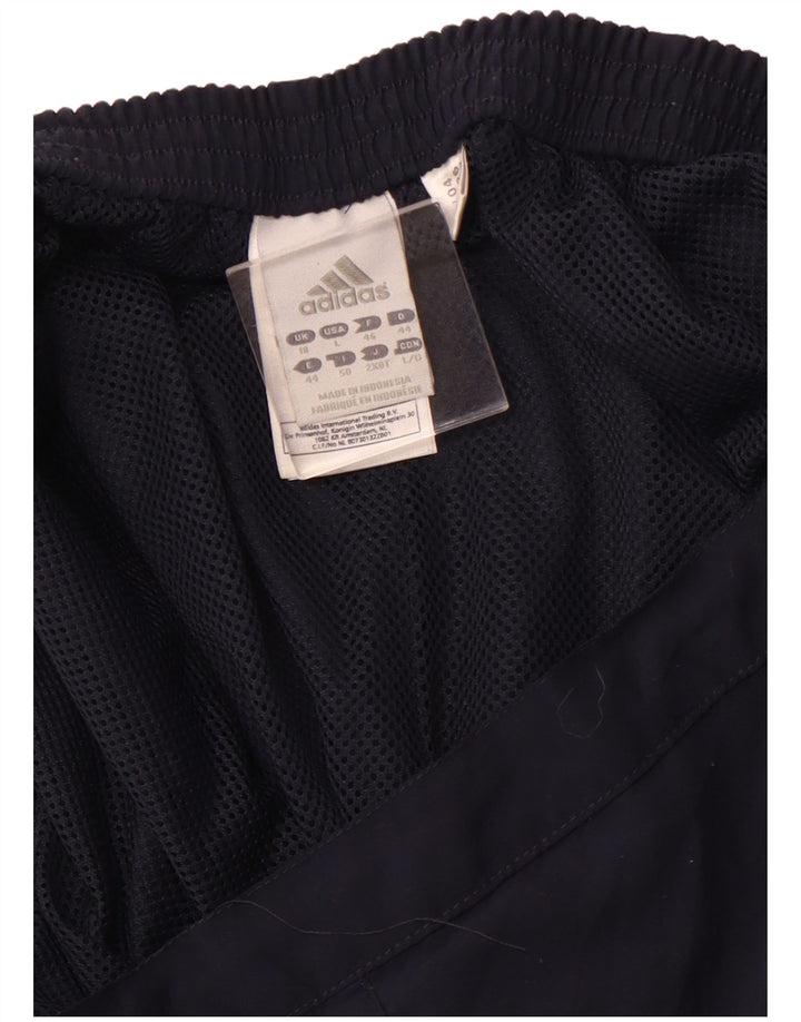 Damskie spodnie dresowe ADIDAS Joggers UK 18 XL Granatowy poliester