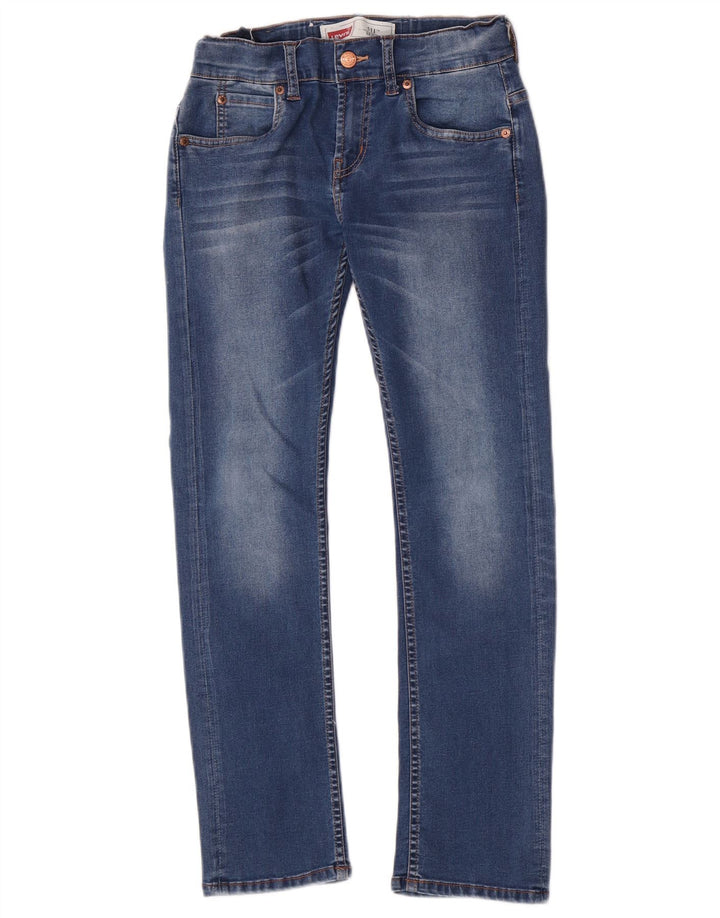 Dżinsy chłopięce Levi's 511 Slim 9-10 lat W24 L27 Niebieska bawełna