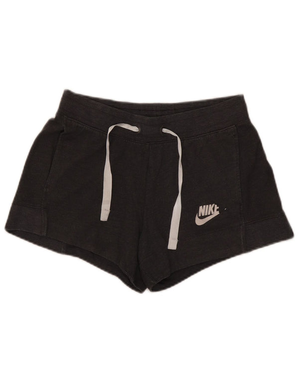 Damskie spodenki sportowe Nike UK 10, małe, szare, poliestrowe