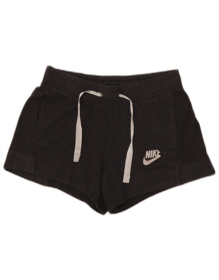 Damskie spodenki sportowe Nike UK 10, małe, szare, poliestrowe