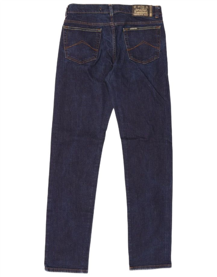 Męskie jeansy Carrera Regular Straight IT 48 Medium W32 L34 Granatowa bawełna