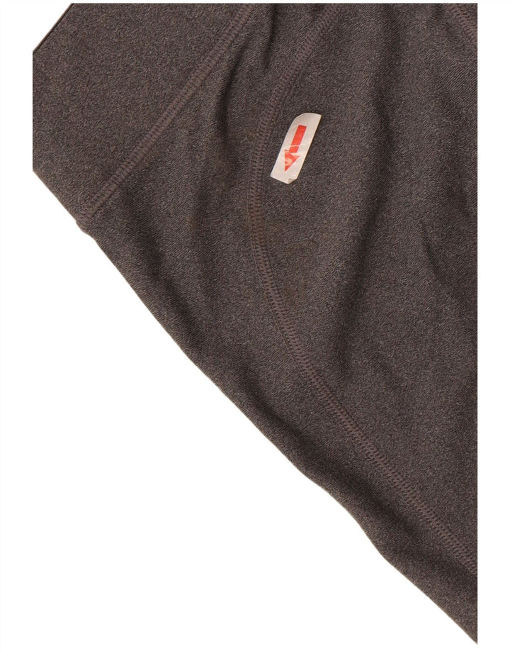 Damskie legginsy Capri Under Armour UK 10, małe, szare, poliestrowe